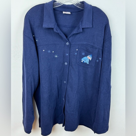 Winnie the Pooh Eeyore Flannel - Picture 1 of 7
